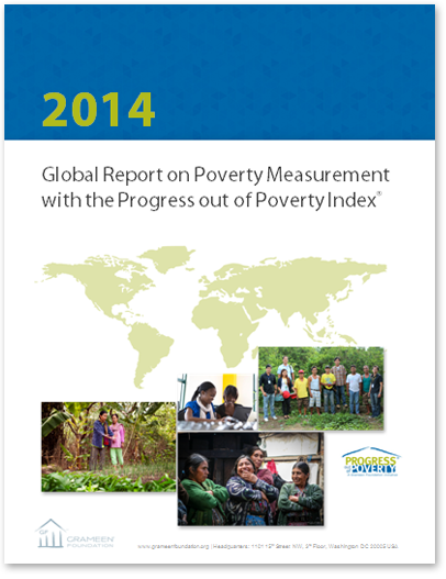 Global Report on Poverty Measurement with the Progress out of Poverty Index